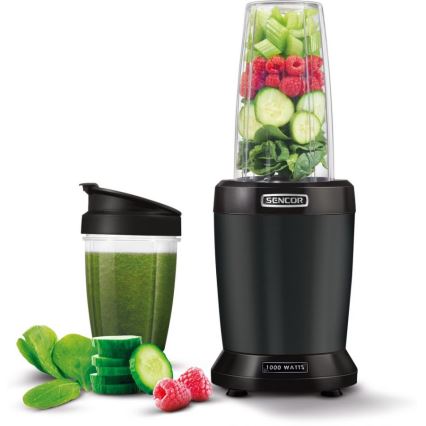 Sencor - Blender til smoothies 1000W/230V sort