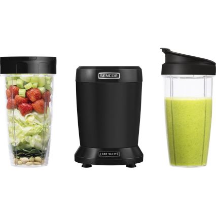 Sencor - Blender til smoothies 1000W/230V sort