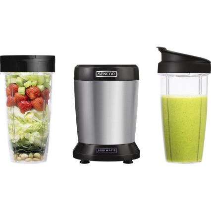 Sencor - Blender til smoothies 1000W/230V sølvfarvet