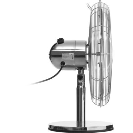 Sencor - Bordventilator 50W/230V i blank krom