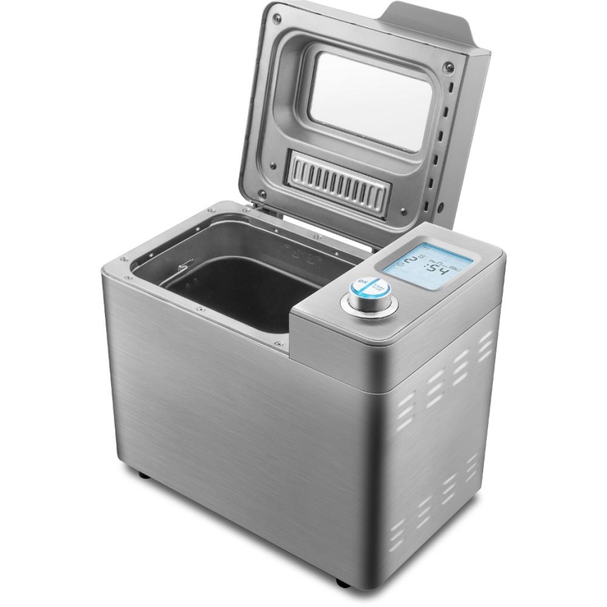 Sencor - Brødmaskine til hjemmebrug 550W/230V mat krom