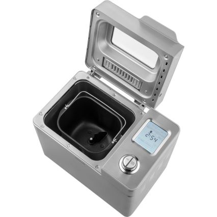 Sencor - Brødmaskine til hjemmebrug 550W/230V mat krom