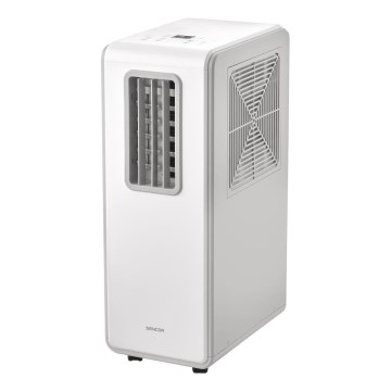 Sencor - Bærbart klimaanlæg 4-i-1 200W/230V 1800 BTU hvid + fjernbetjening