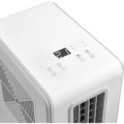 Sencor - Bærbart klimaanlæg 4-i-1 200W/230V 1800 BTU hvid + fjernbetjening