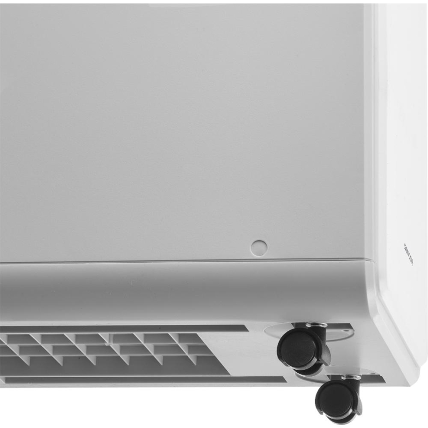 Sencor - Bærbart klimaanlæg 4-i-1 200W/230V 1800 BTU hvid + fjernbetjening