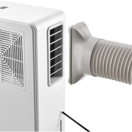 Sencor - Bærbart klimaanlæg 4-i-1 200W/230V 1800 BTU hvid + fjernbetjening
