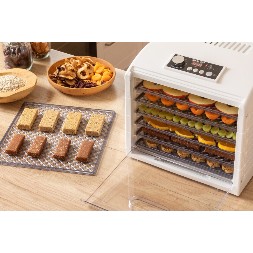 Sencor - Dehydrator 500W/230V hvid