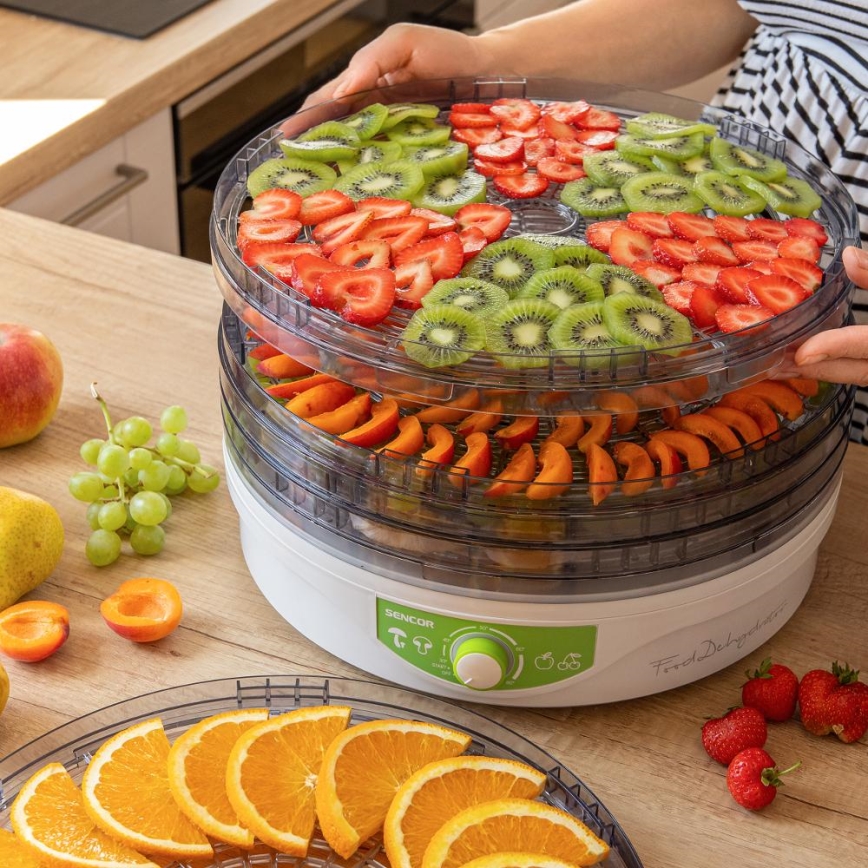 Sencor - Dehydrator med termoregulering 250W/230V