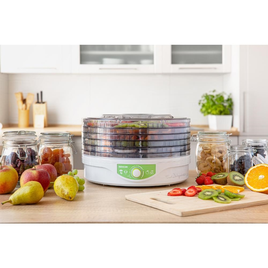 Sencor - Dehydrator med termoregulering 250W/230V
