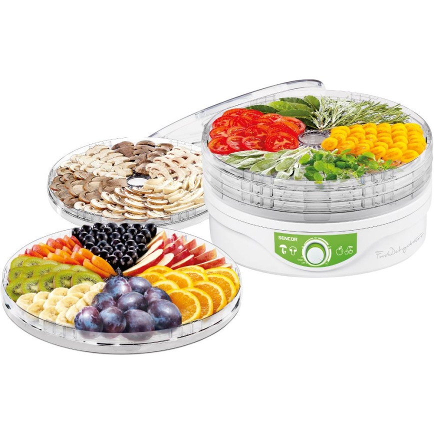 Sencor - Dehydrator med termoregulering 250W/230V