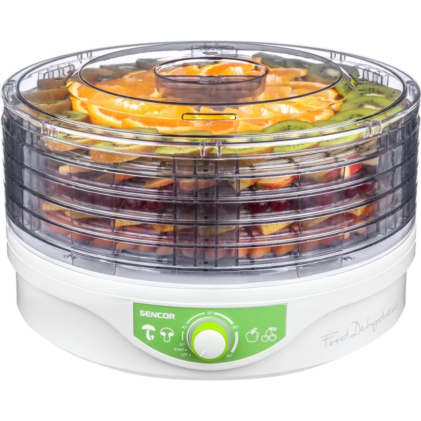 Sencor - Dehydrator med termoregulering 250W/230V