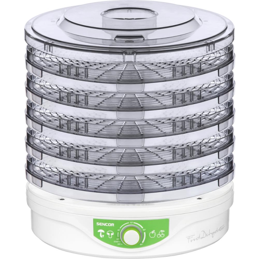 Sencor - Dehydrator med termoregulering 250W/230V