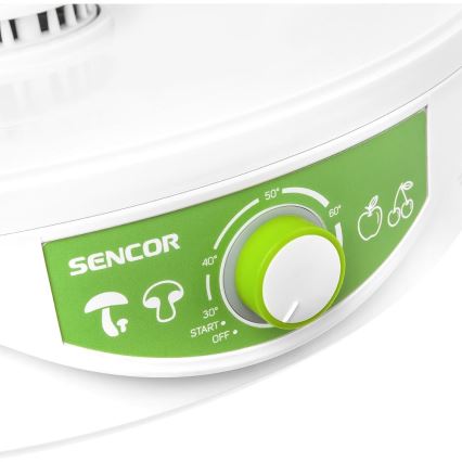 Sencor - Dehydrator med termoregulering 250W/230V
