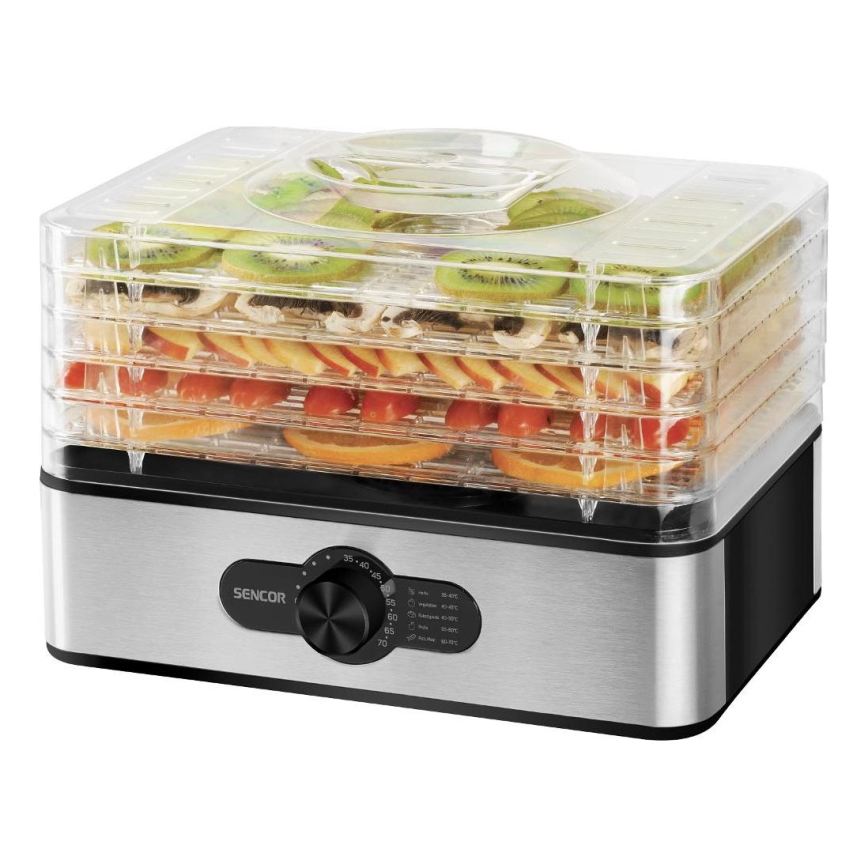 Sencor - Dehydrator til fødevarer med temperaturregulering 700 W/230 V