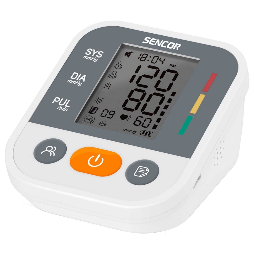 Sencor - Digital blood trykmåler USB 4xAAA