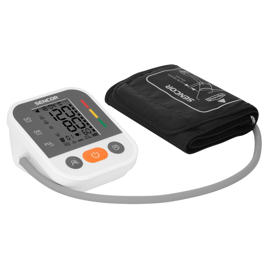 Sencor - Digital blood trykmåler USB 4xAAA