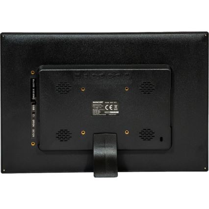 Sencor - Digital fotoramme 15,4 med højttaler 230V sort + fjernbetjening
