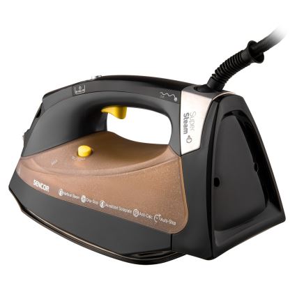 Sencor - Digitalt strygejern 3100W/230V brun/sort
