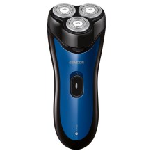 Sencor - Elektrisk barbermaskine 3W/230V sort/blå