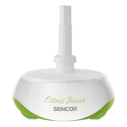 Sencor - Elektrisk citruspresser 0,7 l 40W/230V hvid/grøn