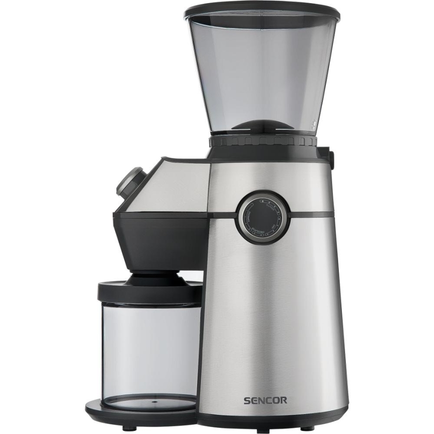 Sencor - Elektrisk kaffekværn 350 g 150W/230V rustfri