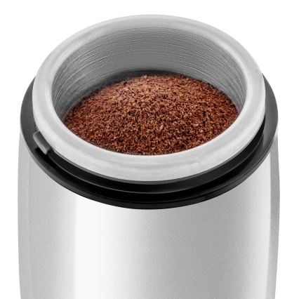 Sencor - Elektrisk kaffekværn 60 g 150W/230V hvid/mat krom