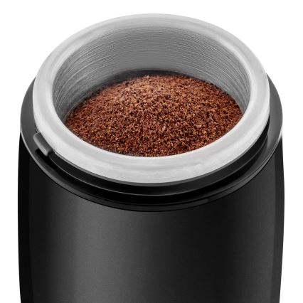 Sencor - Elektrisk kaffekværn 60 g 150W/230V sort/mat krom