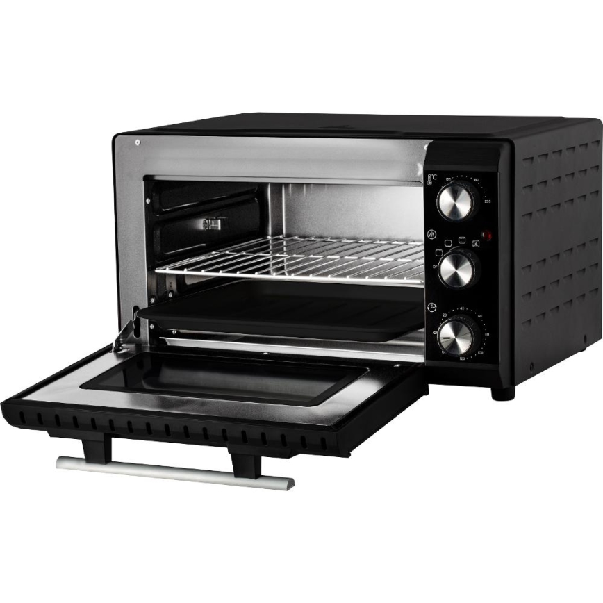 Sencor - Elektrisk ovn 20 l 1650W/230V sort