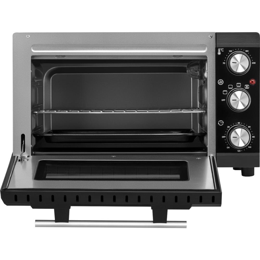 Sencor - Elektrisk ovn 20 l 1650W/230V sort