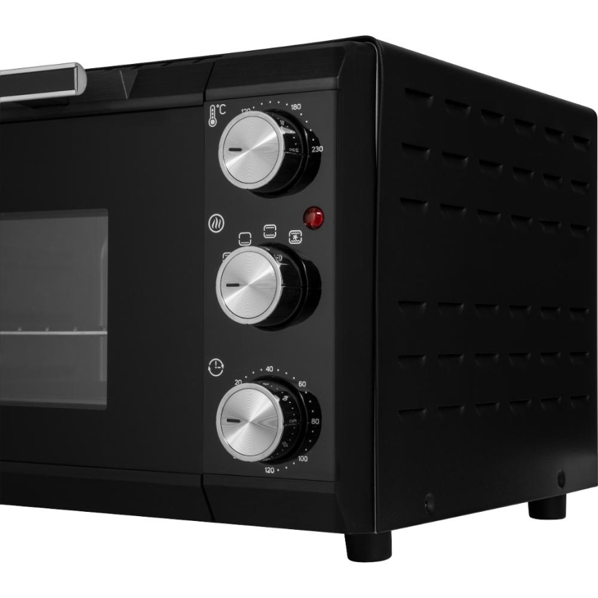 Sencor - Elektrisk ovn 20 l 1650W/230V sort