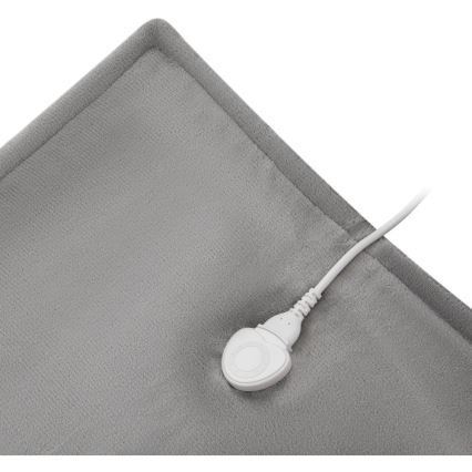 Sencor - Elektrisk varmetæppe 160W/230V 180x130 cm grå