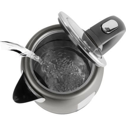 Sencor - Elkedel 1,2 l 2150W/230V antracitgrå