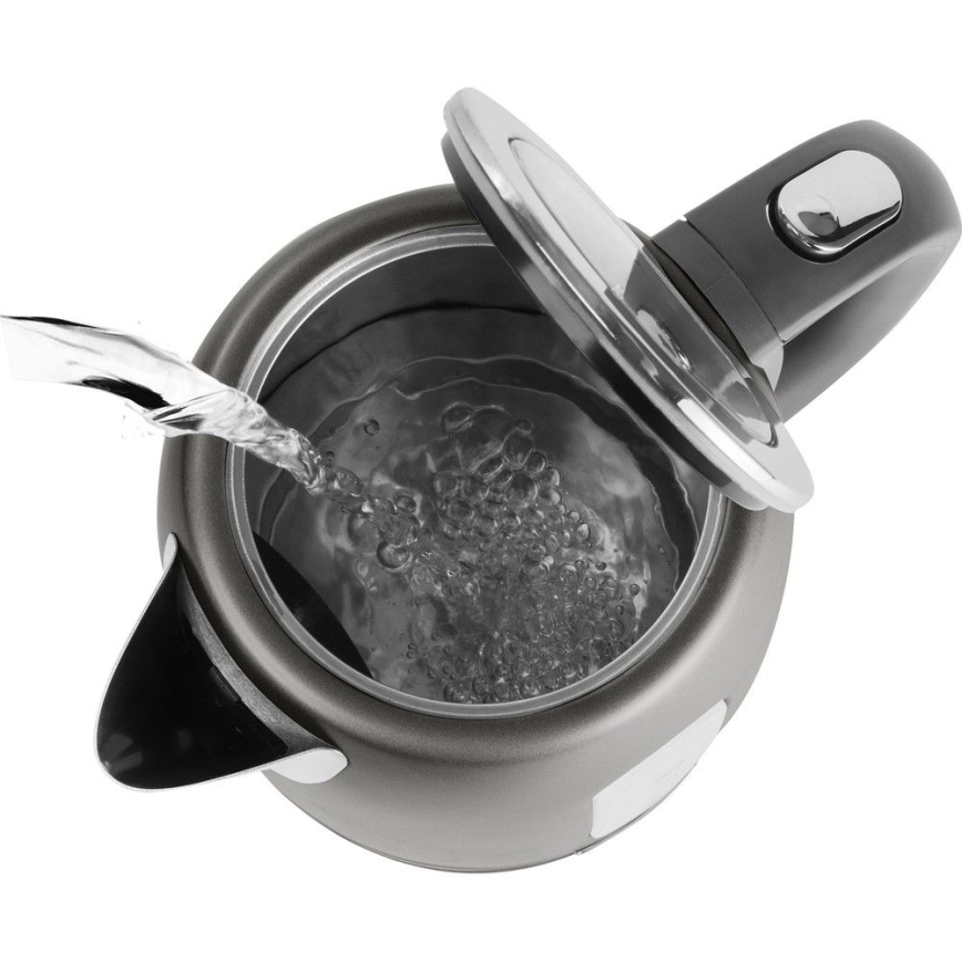 Sencor - Elkedel 1,2 l 2150W/230V antracitgrå