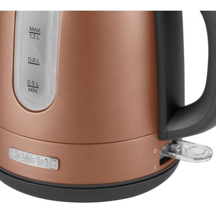 Sencor - Elkedel 1,2 l 2150W/230V kobberfarvet
