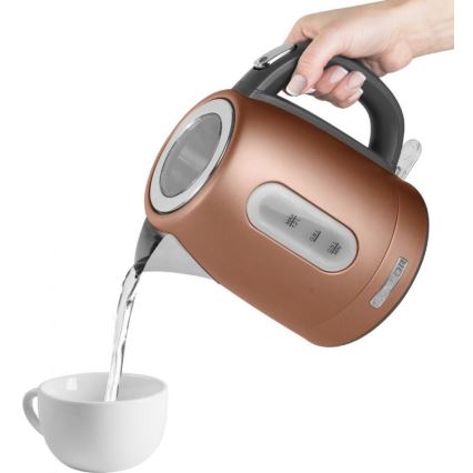Sencor - Elkedel 1,2 l 2150W/230V kobberfarvet
