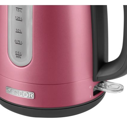 Sencor - Elkedel 1,7 l 2150W/230V pink