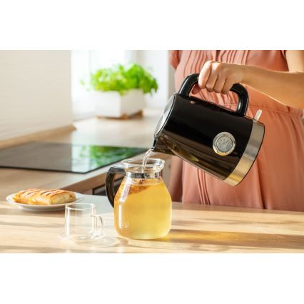 Sencor - Elkedel 1,7 l 2150W/230V sort