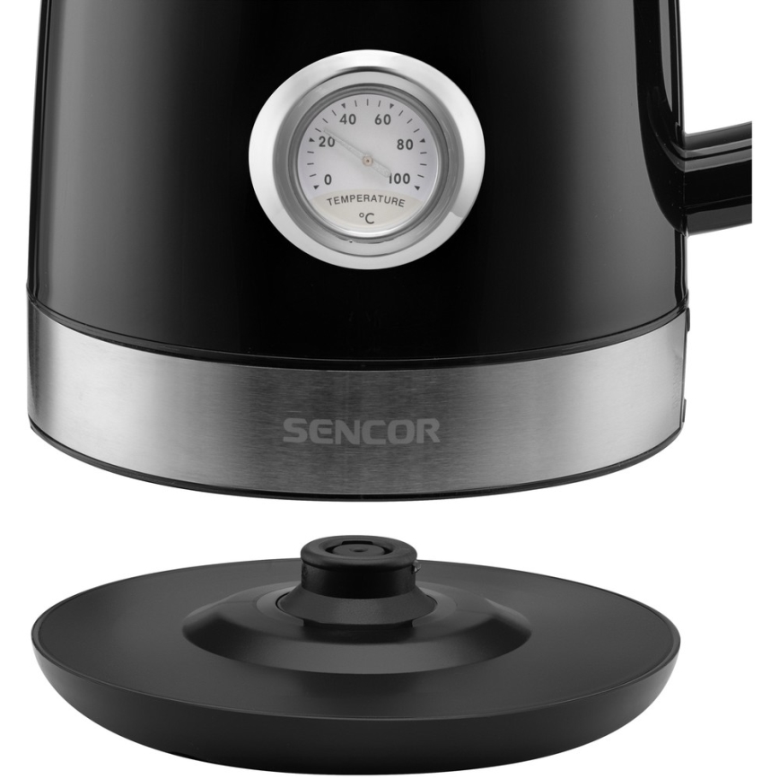 Sencor - Elkedel 1,7 l 2150W/230V sort