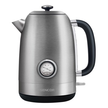 Sencor - Elkedel 1,7 l 2200W/230V rustfrit stål