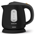 Sencor - Elkedel 1 l 1100W/230V sort/grå