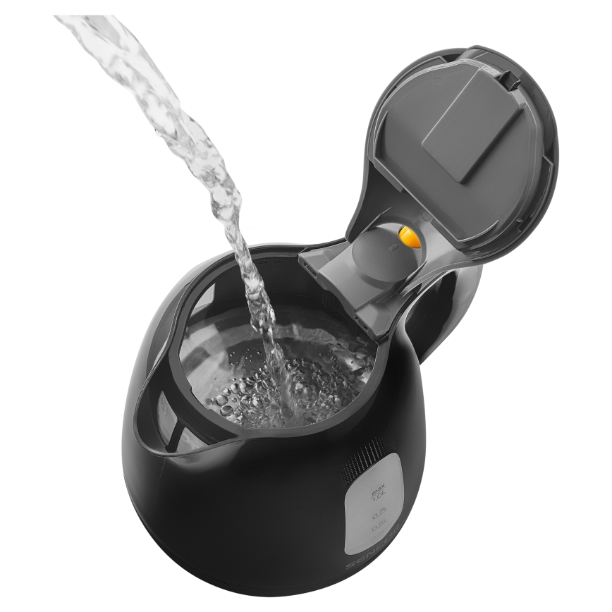 Sencor - Elkedel 1 l 1100W/230V sort/grå
