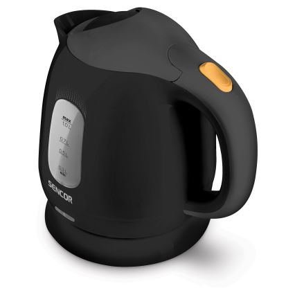 Sencor - Elkedel 1 l 1100W/230V sort/grå