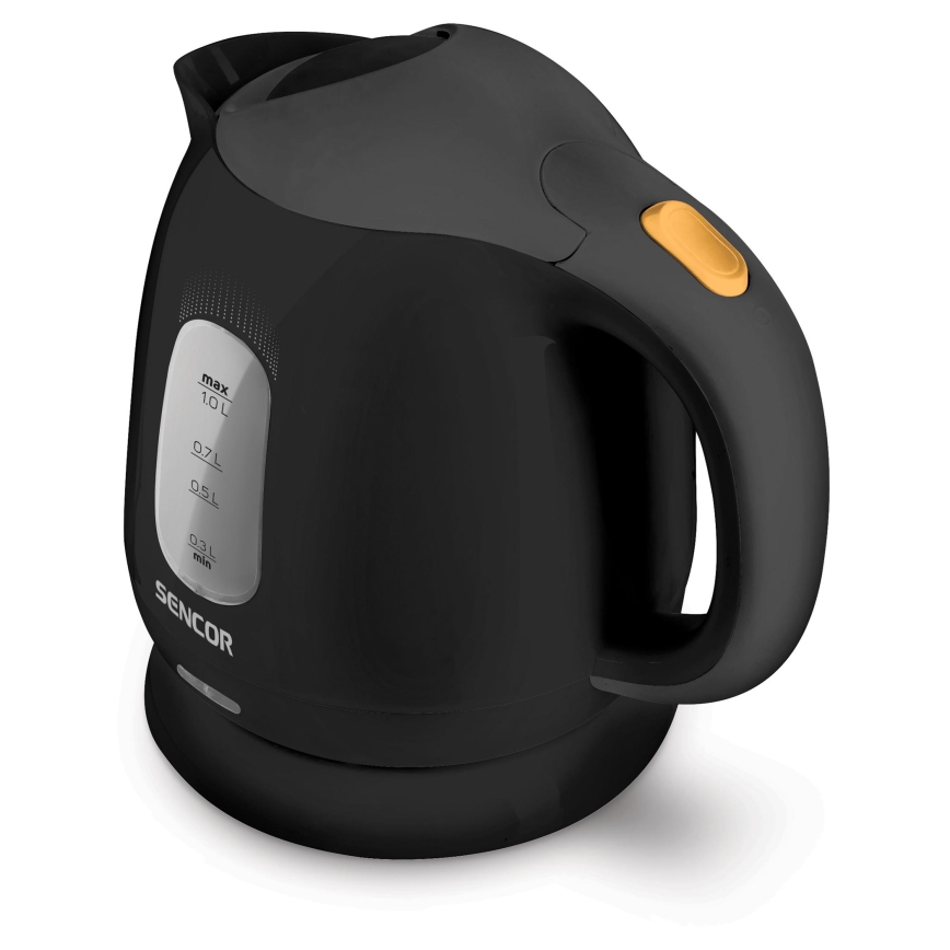 Sencor - Elkedel 1 l 1100W/230V sort/grå