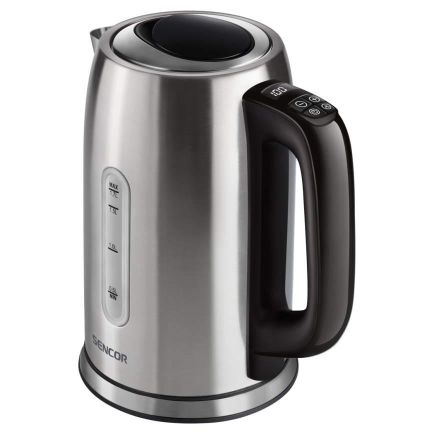 Sencor -Elkedel med termoregulering 1,7 l 2400W/230V
