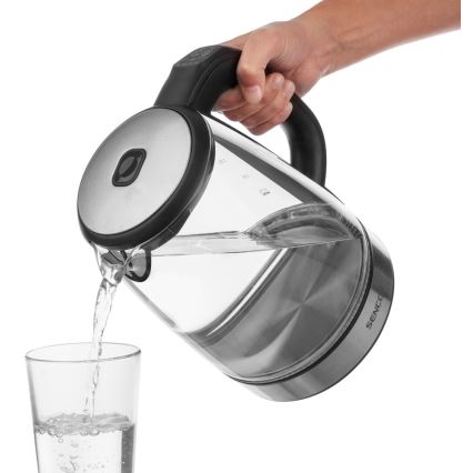 Sencor - Elkedel med termoregulering 2 l 2200W/230V