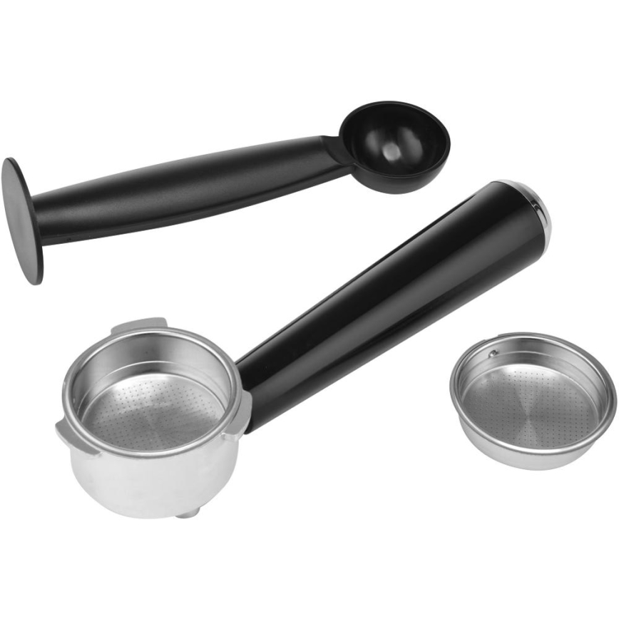 Sencor - Espressomaskine med stempel 1050W/230V hvid/mat krom
