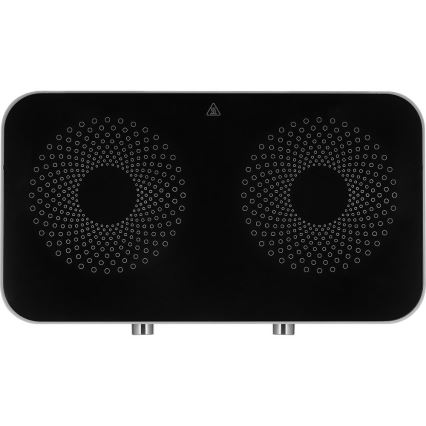 Sencor - Glaskeramisk kogeplade med 2 kogezoner med LCD-display 3500W/230V