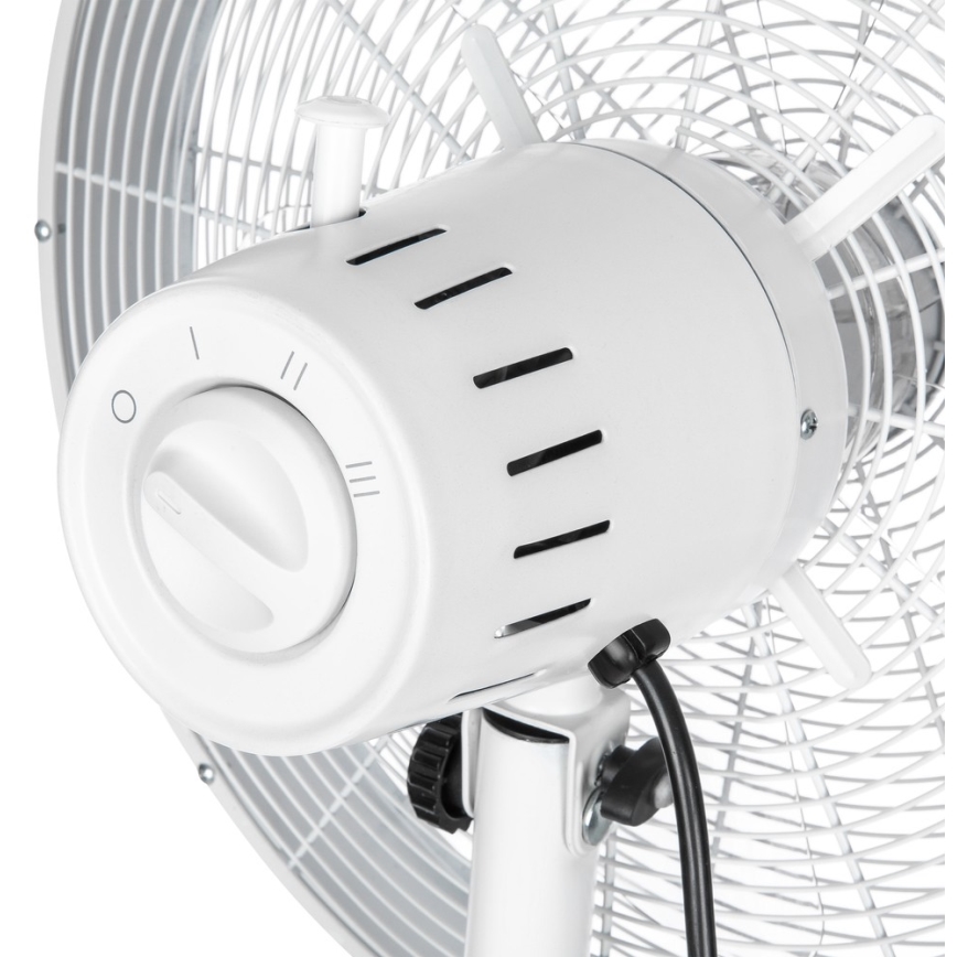 Sencor - Gulvventilator 50 W/230 V, Ø 40 cm, hvid/bøg