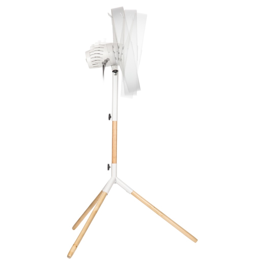 Sencor - Gulvventilator 50W/230V hvid/bøg