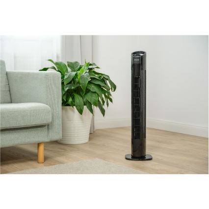 Sencor - Gulvventilator 50W/230V sort
